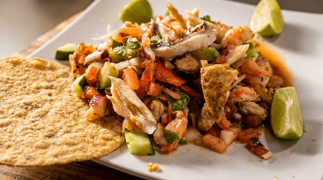 Tostada Mixta.