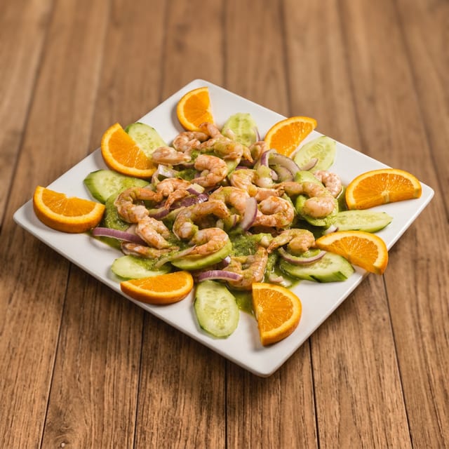 Camarones Aguachile.