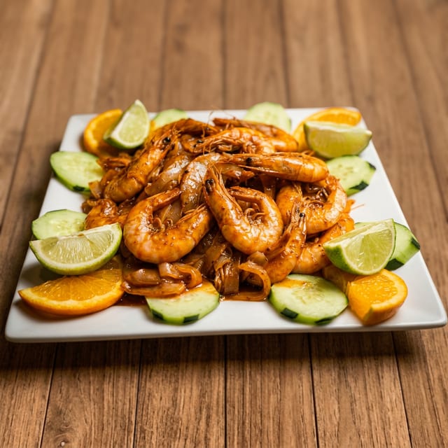 Camarones Cucaracha.