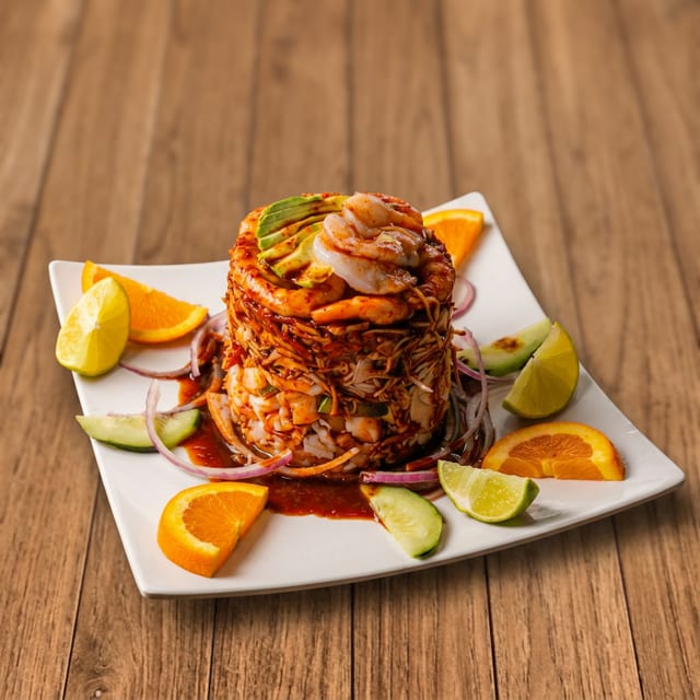 Torre de Mariscos Tostada.