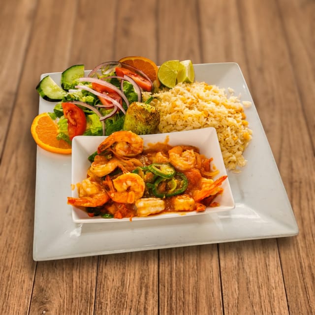 Camarones Rancheros.