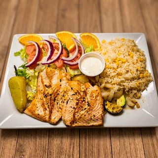 Salmon a la Plancha