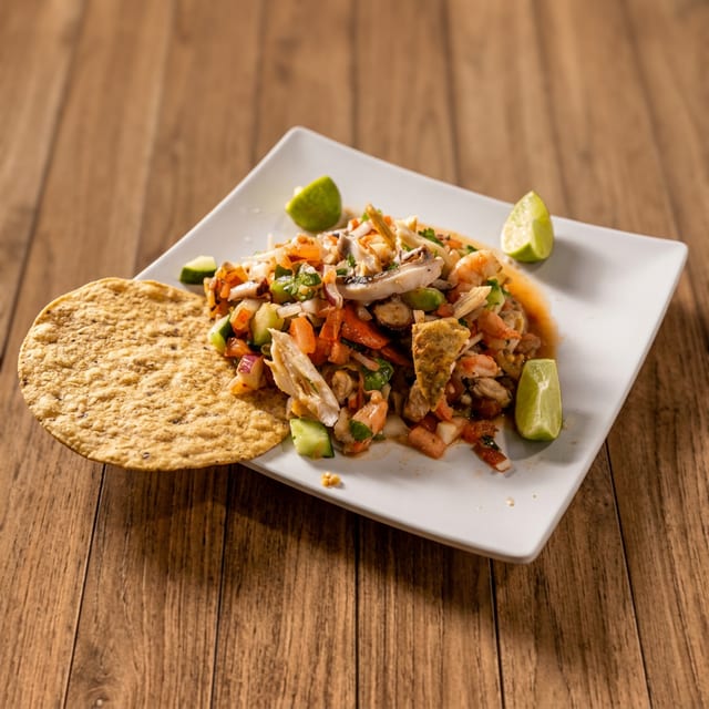 Tostada Mixta.
