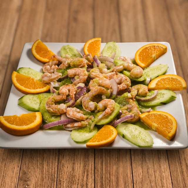 Camarones Aguachile.