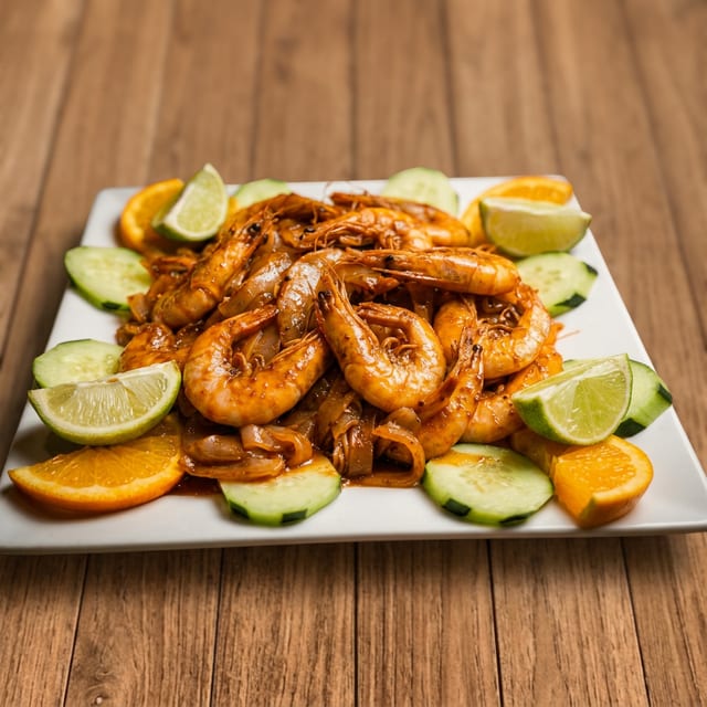 Camarones Cucaracha.