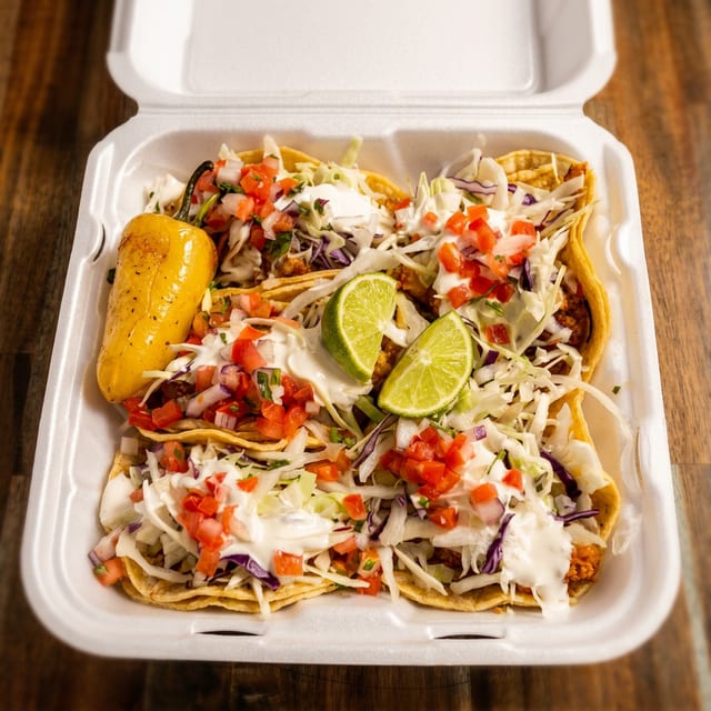 Camaron (Shrimp) Taco.