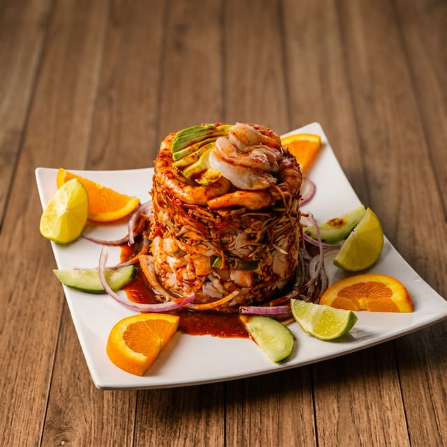 Torre de Mariscos Tostada.